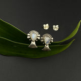 Wild Moonstone Ear Studs