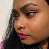 Tiny Floral Nose Pin