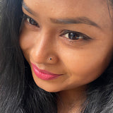 Tiny Black Nose Pin
