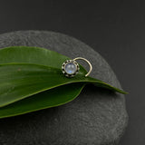Moonstone Nose Pin