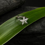 Zircon Flower Nose Ring