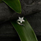 Zircon Flower Nose Ring