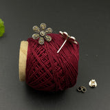 Marcasite Flower Power Ear Studs