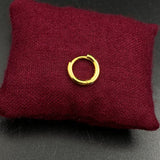 Gold Click-Lock Nose Ring (8mm)