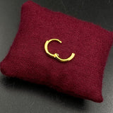 Gold Click-Lock Nose Ring (8mm)