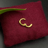 Gold Click-Lock Nose Ring (6mm)