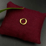 Gold Click-Lock Nose Ring (6mm)