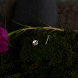 Round Zircon Nose Pin(4.5mm)