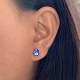 Hamsa Ear Studs