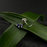 Bluesy Drop Nose Pin