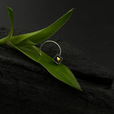 Square Marcasite Nose Pin