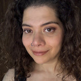 Black Beads Nose Ring (9.55 mm)