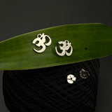 Om Ear Studs