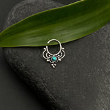 Tiny Turquoise Septum Ring