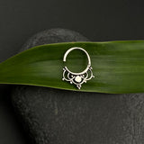 Big Turquoise Septum Ring