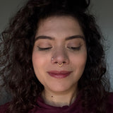 Intricate Septum Ring (gold plated)