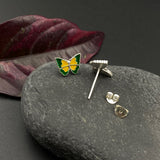 Trippy Butterfly Ear Studs