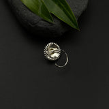 Pearl Marcasite Nose Pin