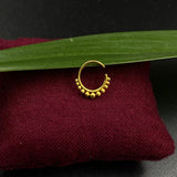 Bead String Septum Ring