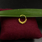 Bead String Septum Ring
