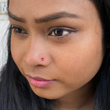 Red Dot Nose Pin