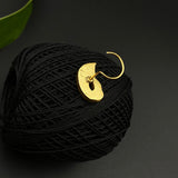 Kundan Peacock Nose Pin