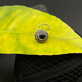 Ethnic Black Nose Pin