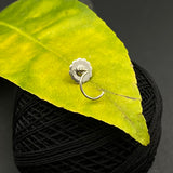 Ethnic Black Nose Pin