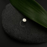 Small Silver Lunar Nose Pin(5mm)