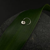 Small Silver Lunar Nose Pin(5mm)