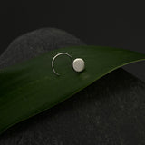 Small Silver Lunar Nose Pin(5mm)