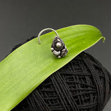 Abstract Ganesha Nose Pin