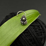 Abstract Ganesha Nose Pin