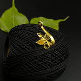Maa Durga Clip-on (Gold plated)
