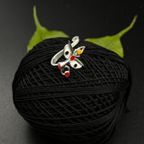 Maa Durga Clip-on (silver)