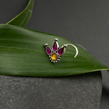 Kundan Tiara Nose Pin