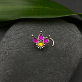 Kundan Tiara Nose Pin