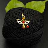 Maa Durga Clip-on (Gold plated)