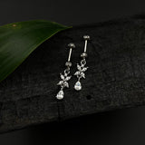 Zircon Flower Helix Droplets