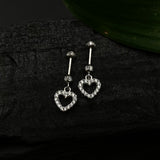 Zircon Heart Helix Drops