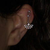 Ethnic Zircon Helix Drops