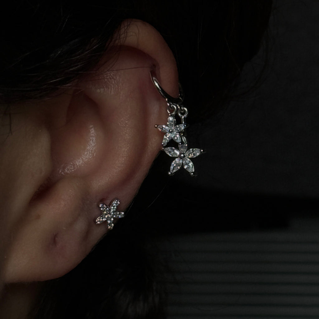 Flower Drops Helix Rings – Gypsy Maal