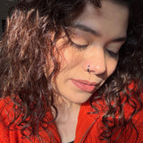 Bling Black Nose Ring