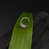 Ethnic Crescent Moon Nose Pin