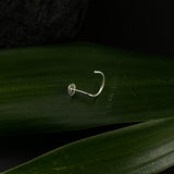 Tiny Flat Nail Nose Pin
