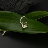 Crescent Moon Nose Pin