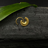 ⁠Chandrika Gold Plated Nose Pin