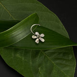 Marcasite Flower Power Nose Pin