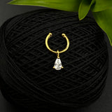 Zircon Droplet Ring