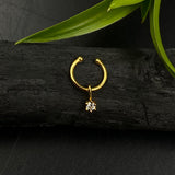 ⁠Hanging Zircon Ring